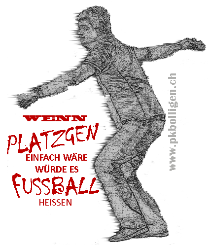 wenn platzgen einfach wäre